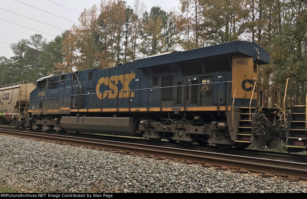 CSX 5465 runs second